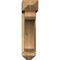 Ekena Millwork Legacy Arts and Crafts Rough Sawn Bracket w/ Offset Brace, Western Red Cedar, 6"W x 24"D x 24"H BKT0604X24X24LEC03RWR - alternate 4